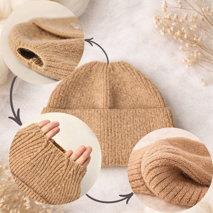 Le bonnet pensé pour les cheveux attachés